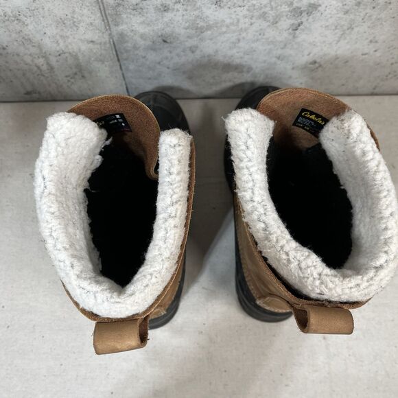 Cabela’s Mens Sz 6M Snow Pac Waterproof 3M Thinsulate Boots Leather Uppers Lined - Picture 10 of 11
